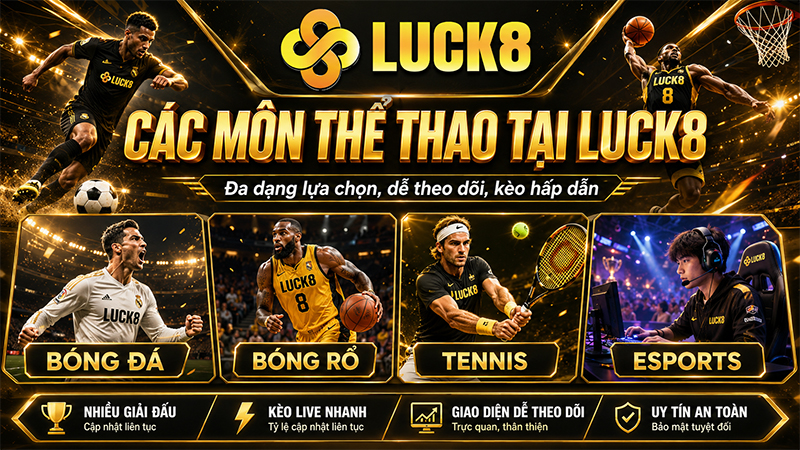 Nhiều môn thể thao đa dạng